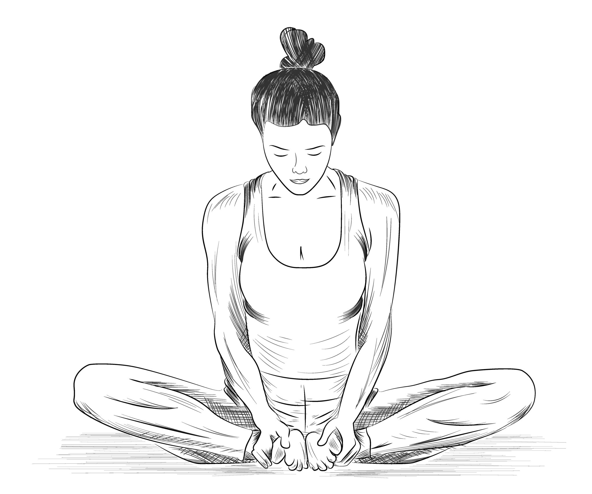 Bound Angle Pose – Nada Yogi Dan