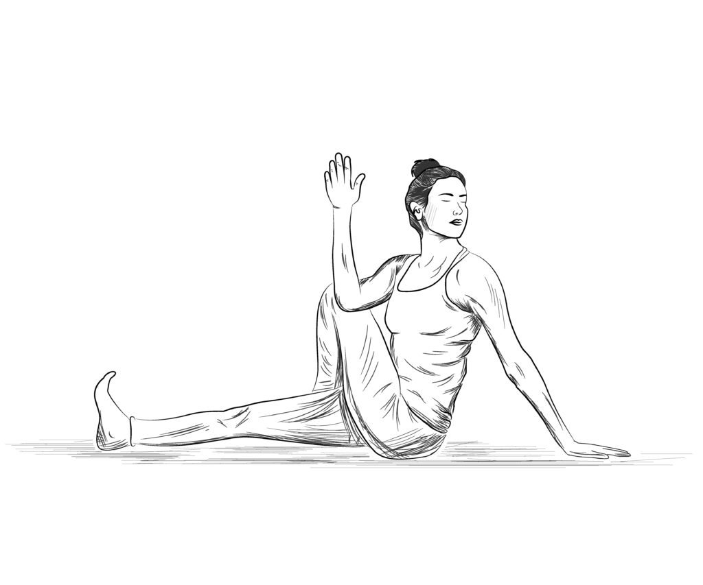 Marichyasana (Marichi's Pose) For Low Back Pain - Boldsky.com