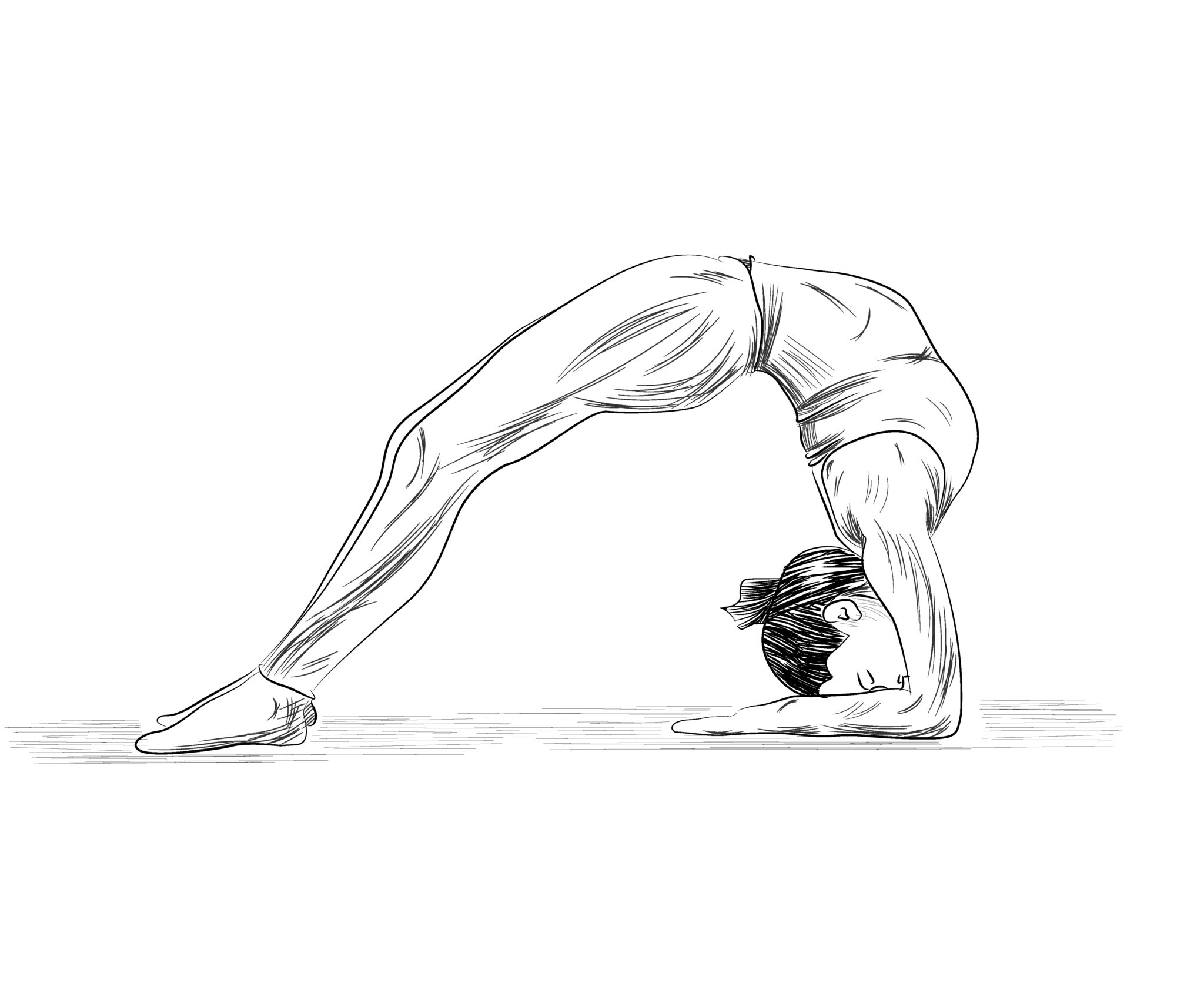 Upward Facing Staff Pose – Nada Yogi Dan